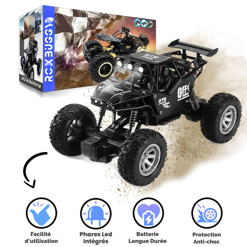RCX Buggy - Buggy Télécommandée 20km/h - Pack 2 Batteries